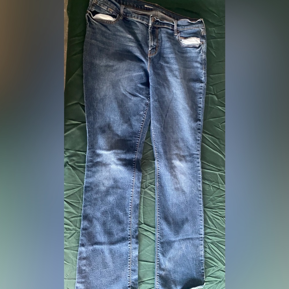 size 14 long old navy original jeans bootcut